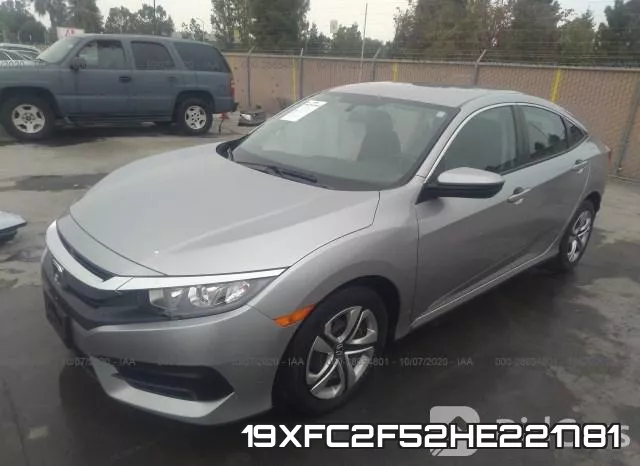 19XFC2F52HE221781 фото 3
