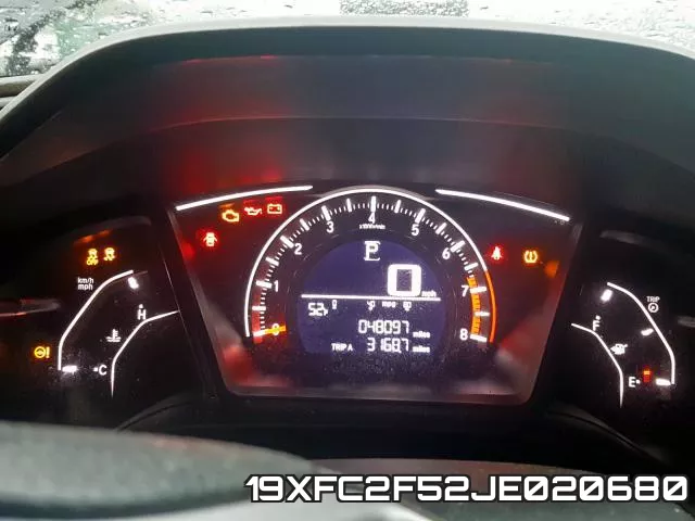 19XFC2F52JE020680 фото 9