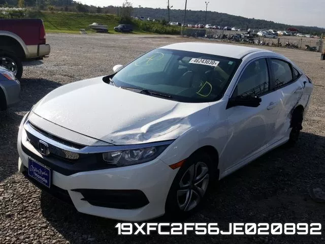 19XFC2F56JE020892 фото 3
