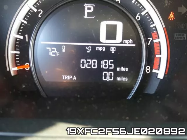 19XFC2F56JE020892 фото 9