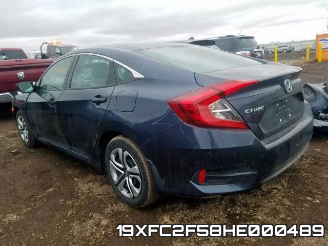 19XFC2F58HE000489 фото 4