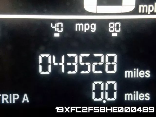 19XFC2F58HE000489 фото 9
