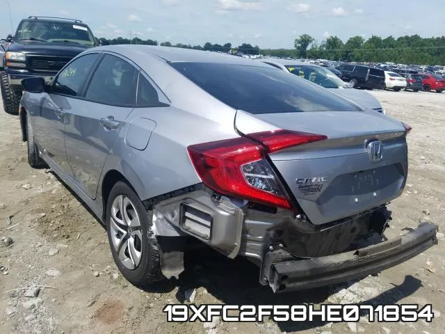 19XFC2F58HE071854 фото 4