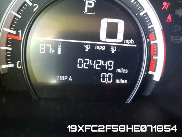 19XFC2F58HE071854 фото 9