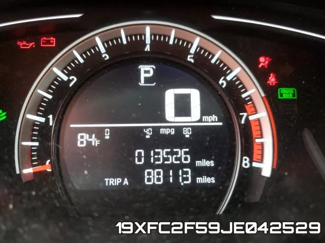 19XFC2F59JE042529 фото 9