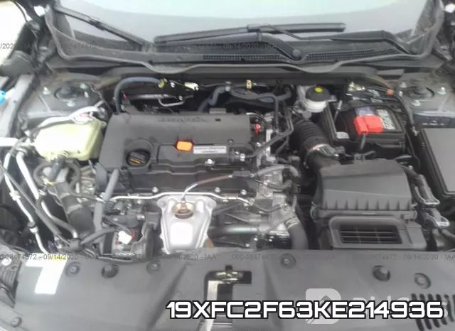 19XFC2F63KE214936 фото 2