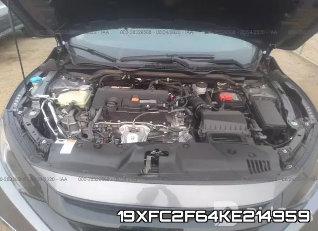 19XFC2F64KE214959 фото 2