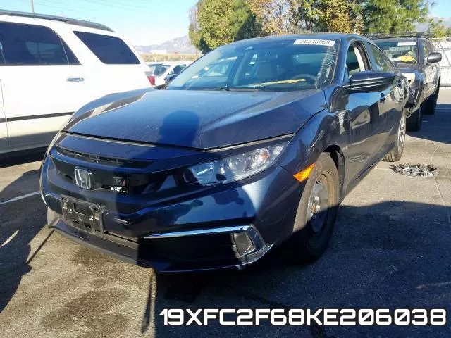 19XFC2F68KE206038 фото 3