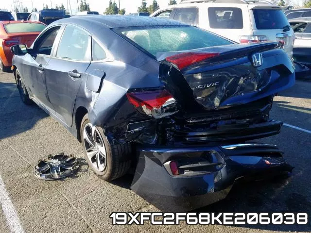 19XFC2F68KE206038 фото 4
