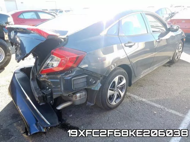 19XFC2F68KE206038 фото 5