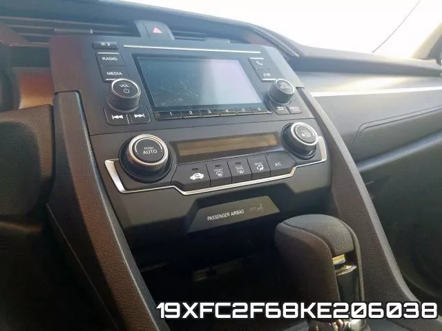 19XFC2F68KE206038 фото 10