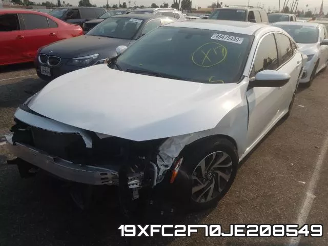 19XFC2F70JE208549 фото 3