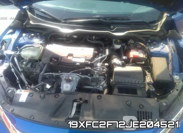 19XFC2F72JE204521 фото 2