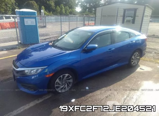 19XFC2F72JE204521 фото 3
