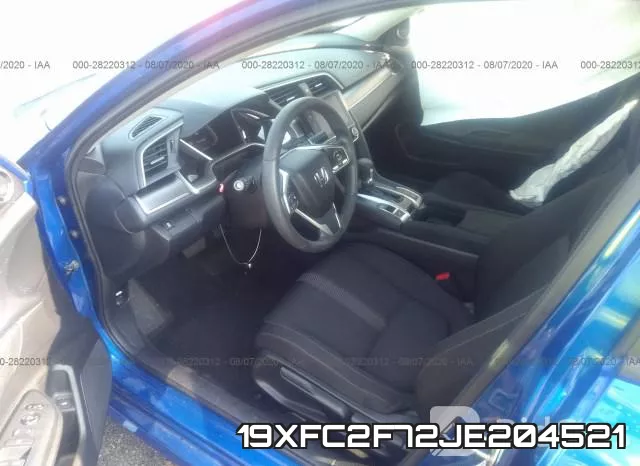 19XFC2F72JE204521 фото 6