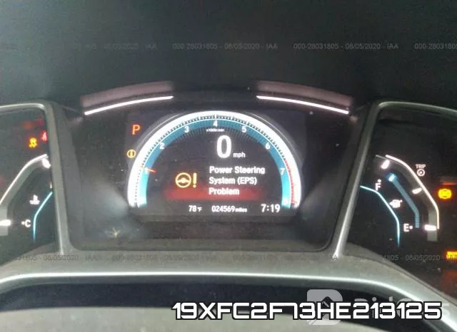19XFC2F73HE213125 фото 8