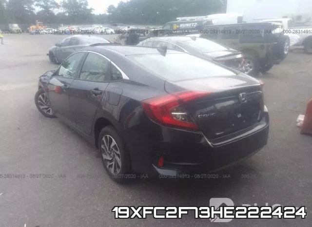 19XFC2F73HE222424 фото 4