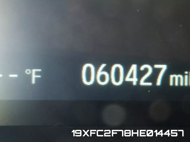 19XFC2F78HE014457 фото 9