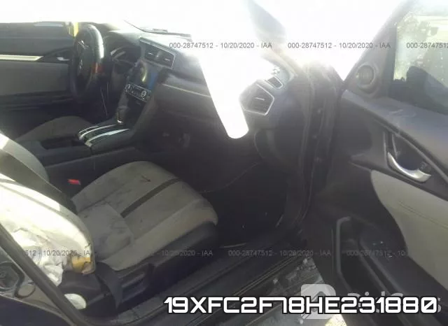19XFC2F78HE231880 фото 6