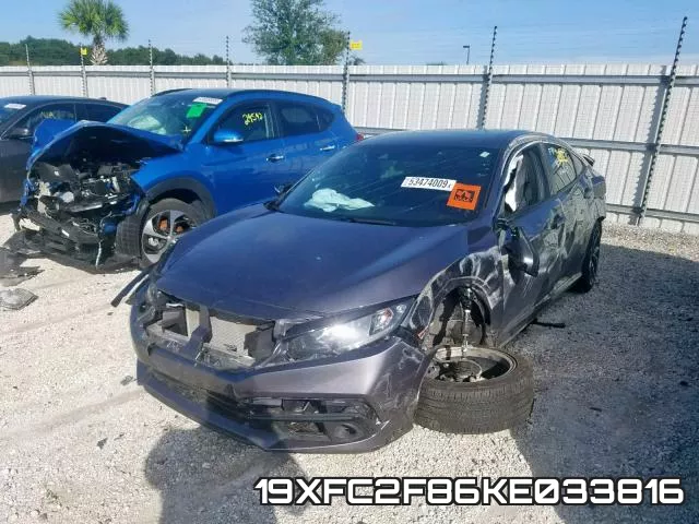 19XFC2F86KE033816 фото 3