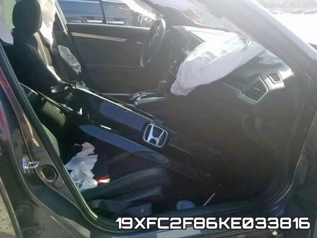 19XFC2F86KE033816 фото 6