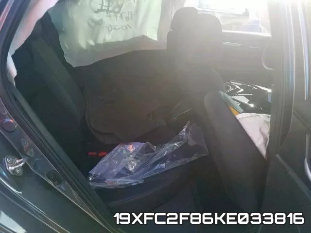 19XFC2F86KE033816 фото 7