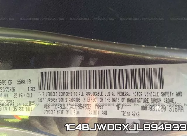 1C4BJWDGXJL894833 фото 10