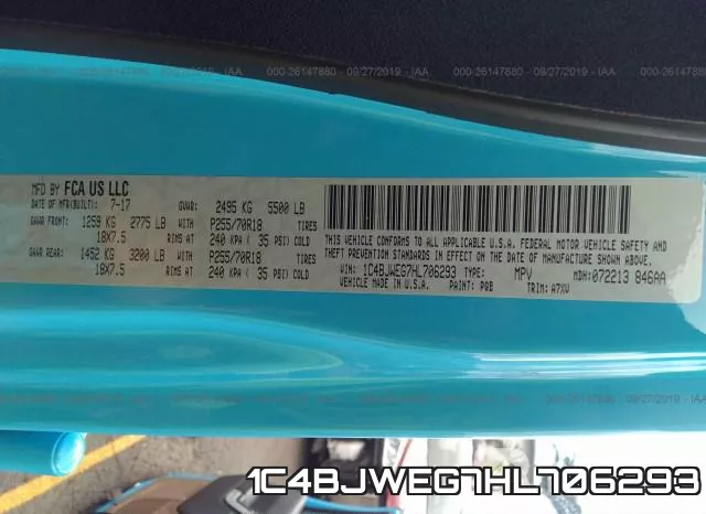 1C4BJWEG7HL706293 фото 10
