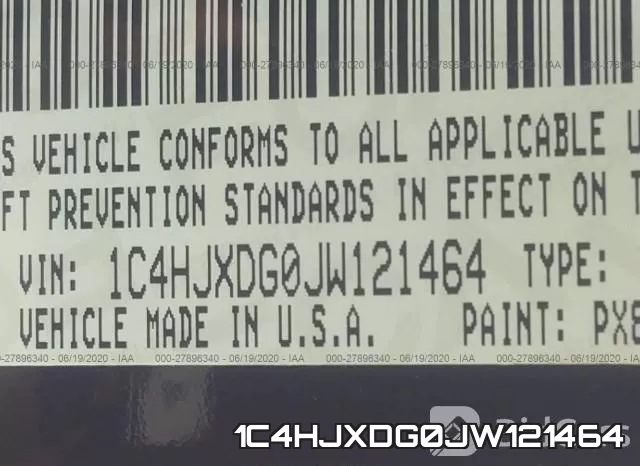 1C4HJXDG0JW121464 фото 10