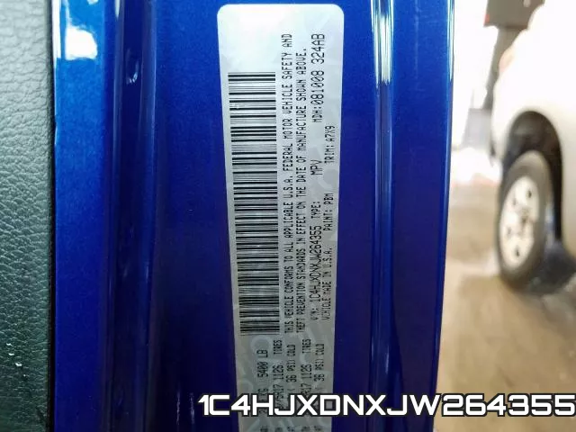 1C4HJXDNXJW264355 фото 2