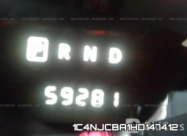 1C4NJCBA1HD147412 фото 2