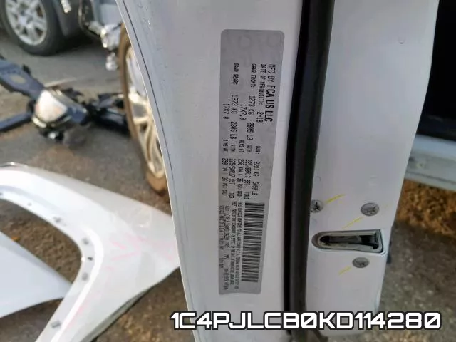 1C4PJLCB0KD114280 фото 2