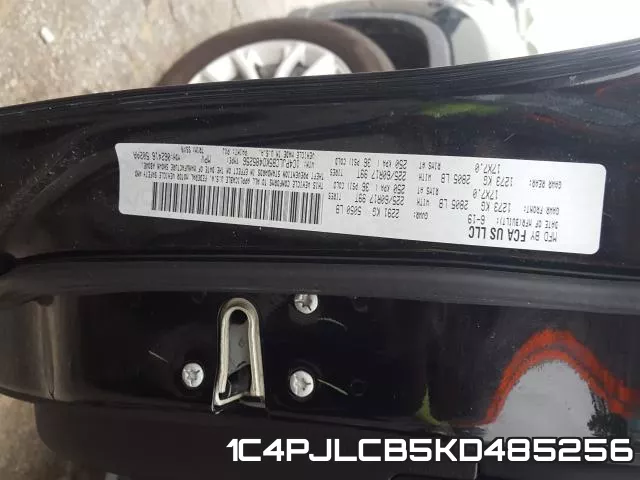1C4PJLCB5KD485256 фото 2