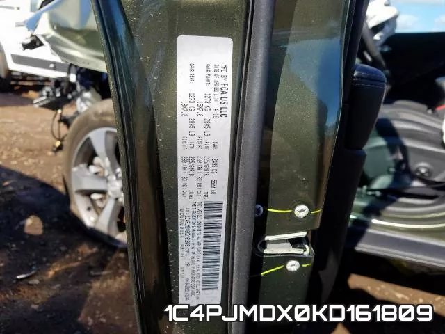 1C4PJMDX0KD161809 фото 2