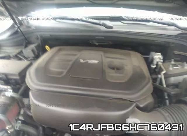 1C4RJFBG6HC760431 фото 2