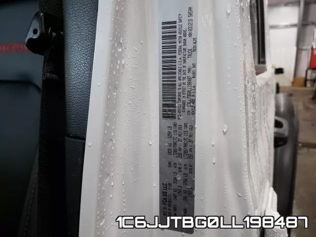 1C6JJTBG0LL198487 фото 2