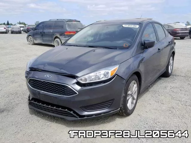 1FADP3F28JL205644 фото 3