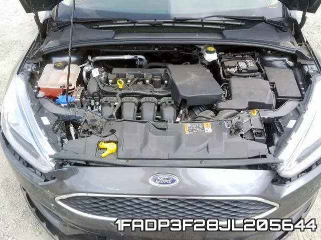 1FADP3F28JL205644 фото 8