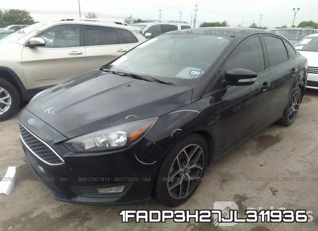 1FADP3H27JL311936 фото 3