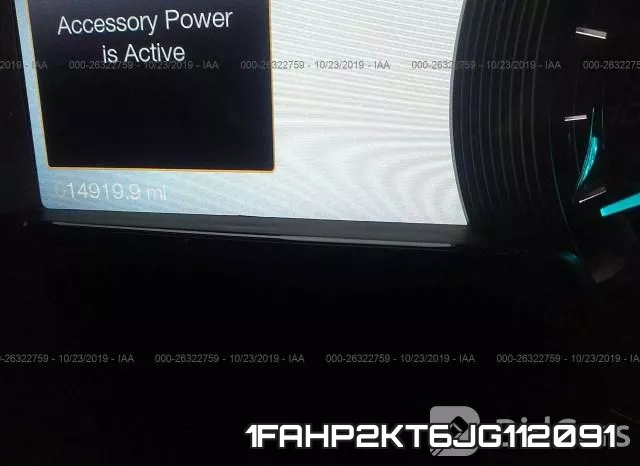 1FAHP2KT6JG112091 фото 8