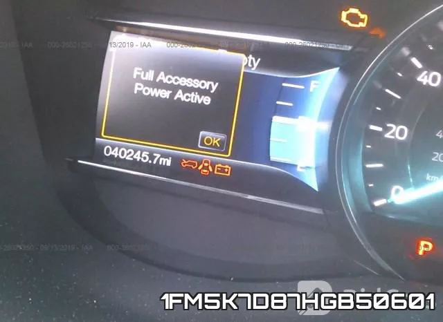 1FM5K7D87HGB50601 фото 7