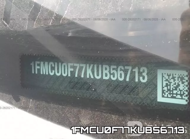 1FMCU0F77KUB56713 фото 10
