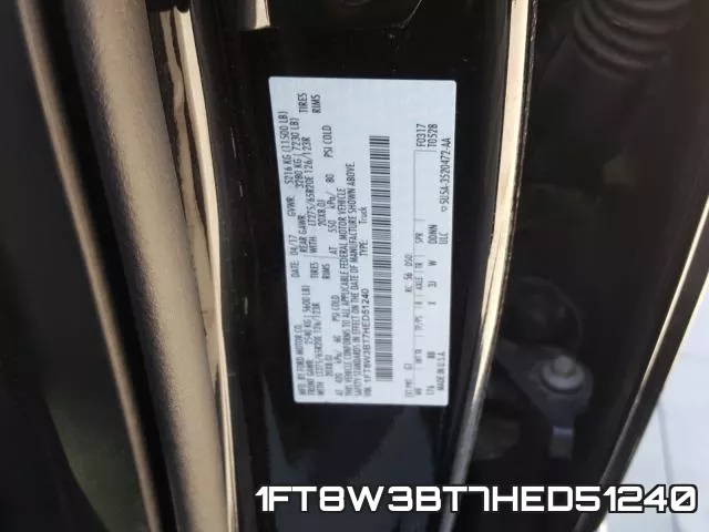 1FT8W3BT7HED51240 фото 2