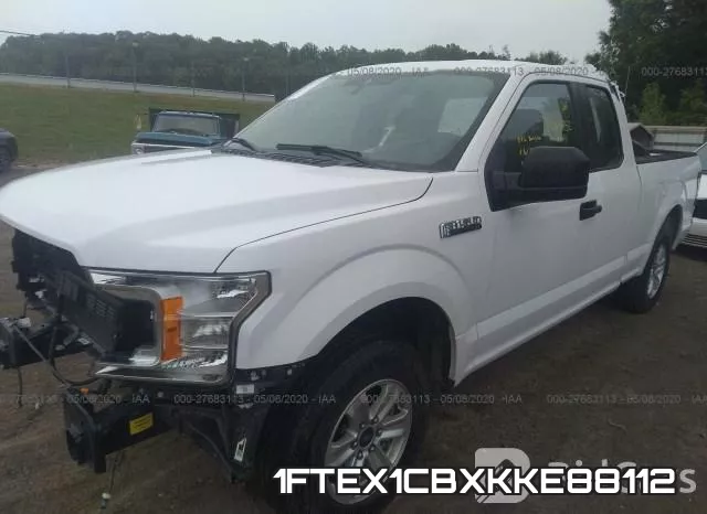 1FTEX1CBXKKE88112 фото 3