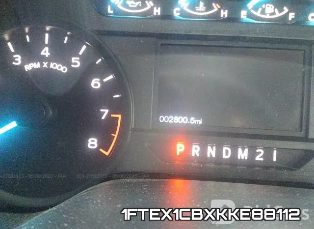1FTEX1CBXKKE88112 фото 8