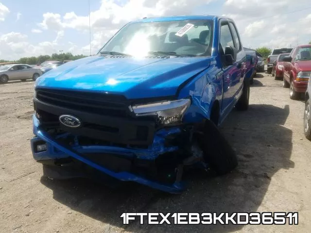 1FTEX1EB3KKD36511 фото 3