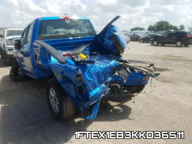 1FTEX1EB3KKD36511 фото 4