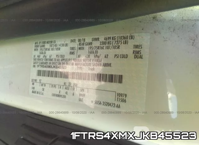 1FTRS4XMXJKB45523 фото 10
