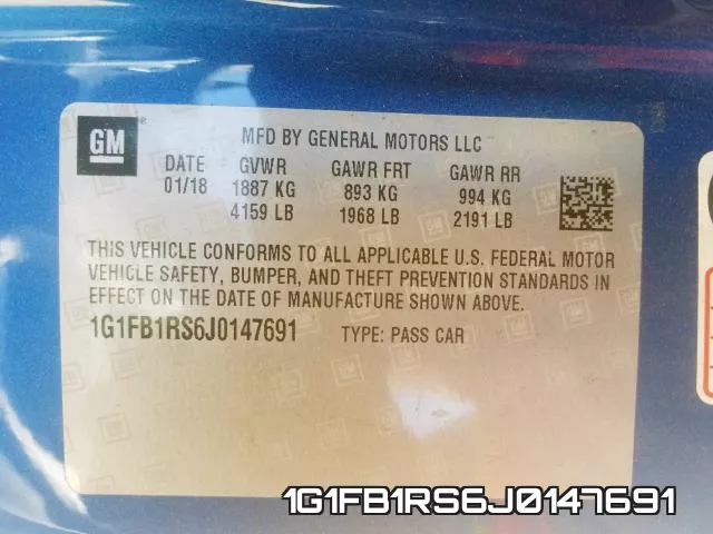 1G1FB1RS6J0147691 фото 2
