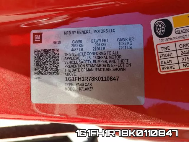 1G1FH1R78K0110847 фото 2